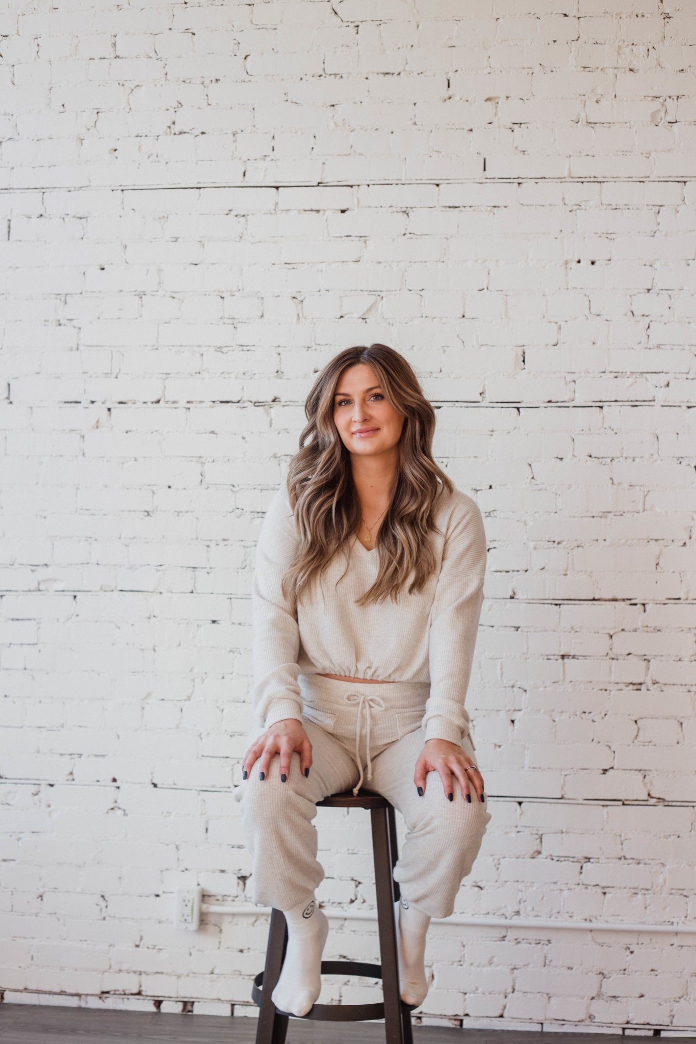 Day Dreaming Side Tie Cropped Cozy Top - Project Social T - the friday collective