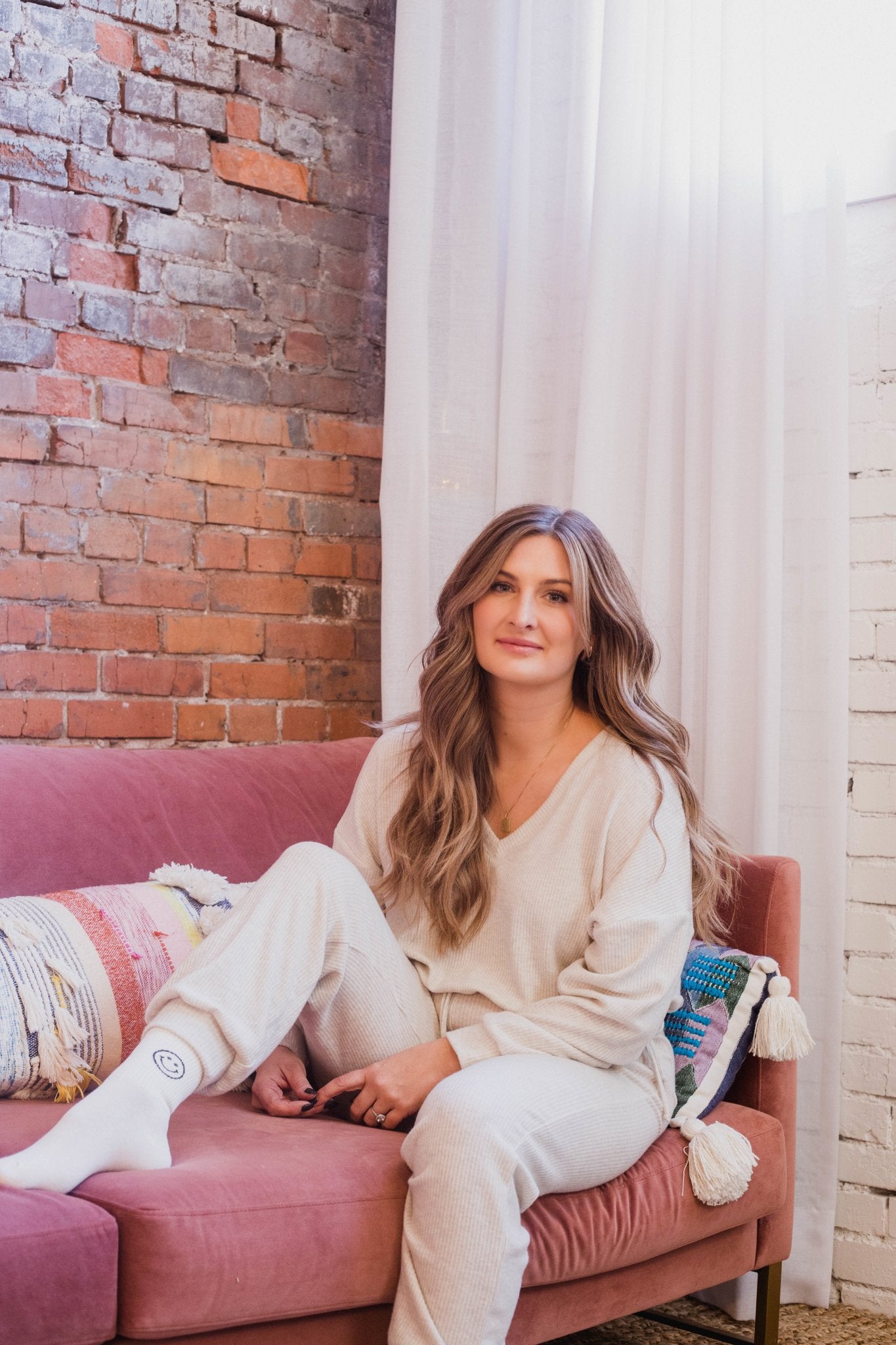 Day Dreaming Side Tie Cropped Cozy Top - Project Social T - the friday collective