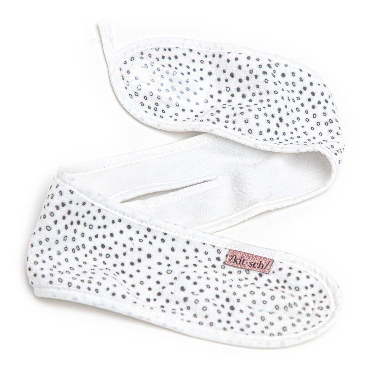 KITSCH - Microfiber Spa Headband - Micro Dot - the friday collective