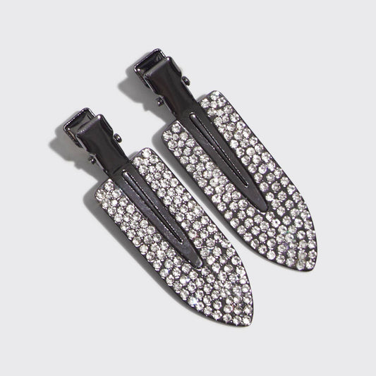 Metal Rhinestone Creaseless Clips - the friday collective