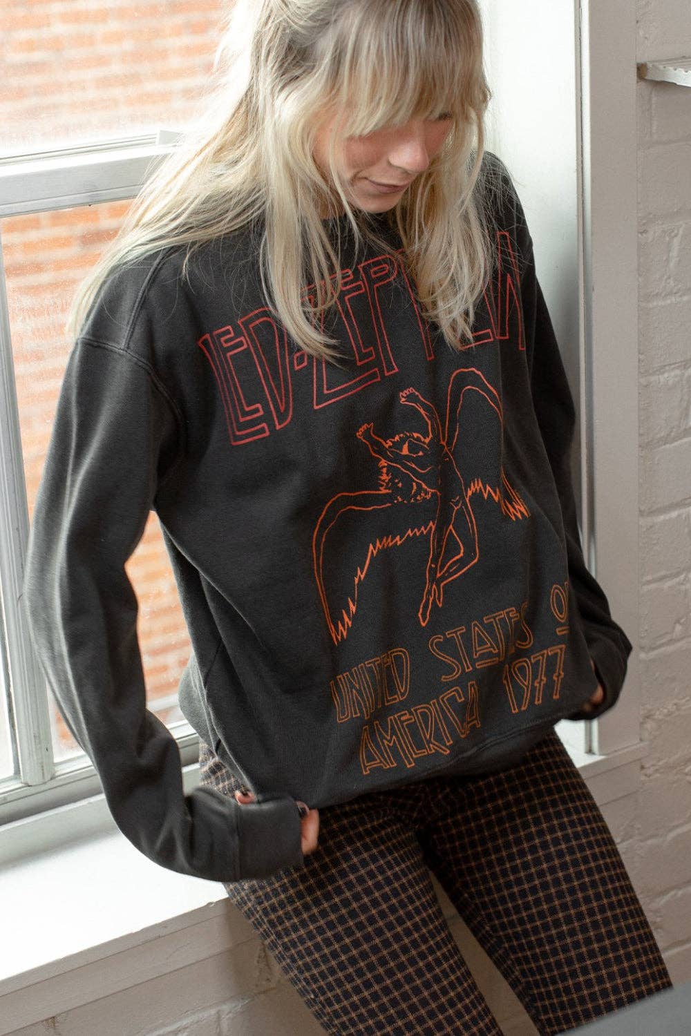 People of Leisure - Led Zeppelin USA 1977 Sweatshirt - the friday collective