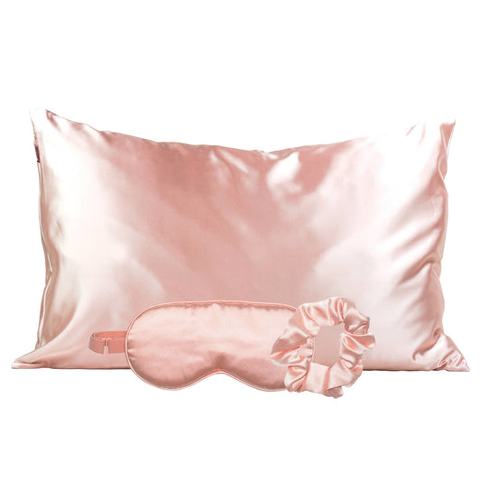 KITSCH - Satin Sleep Set - Blush - the friday collective