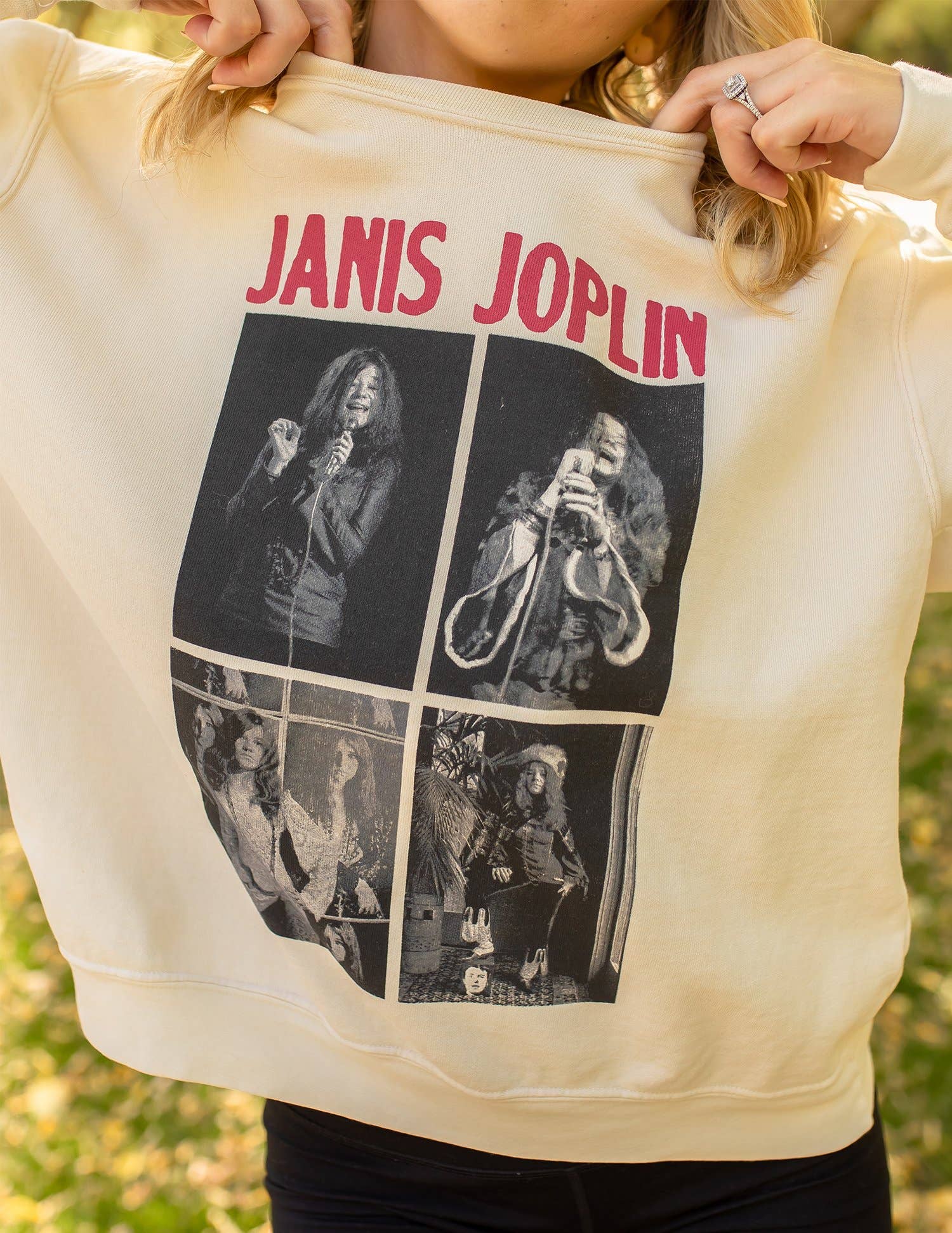 People Of Leisure - Janis Joplin Sweatshirt - the friday collective