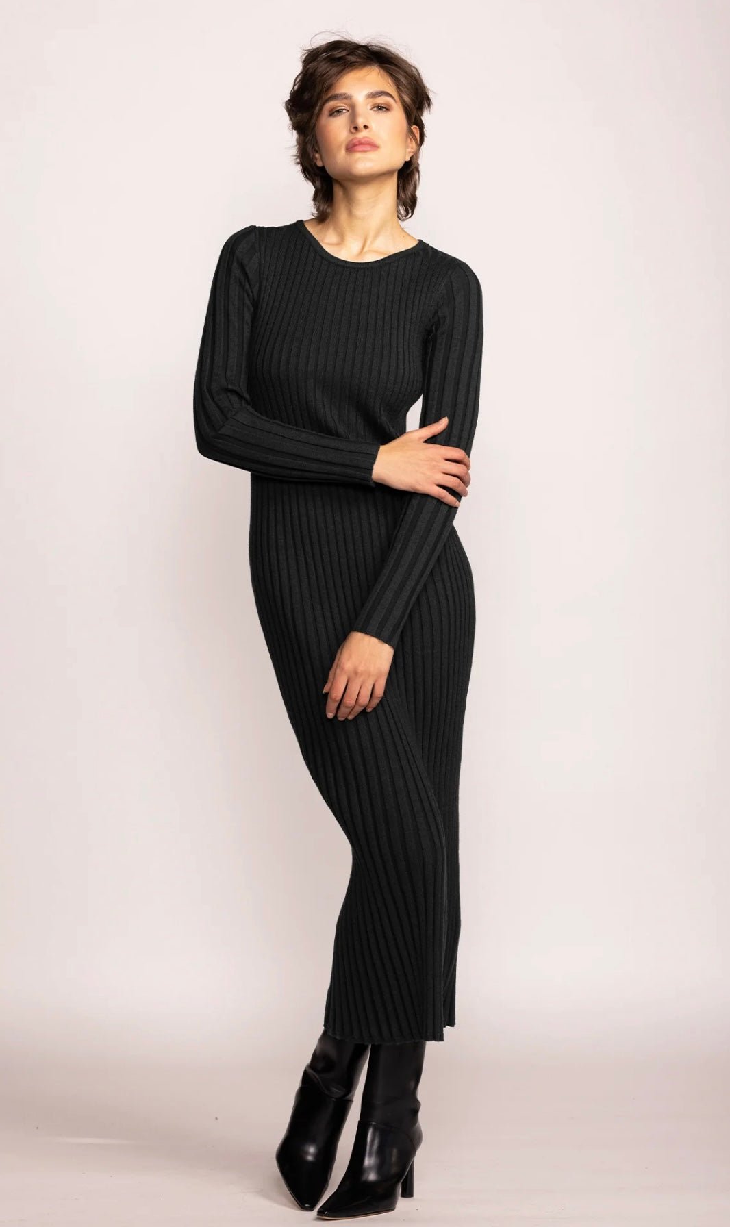 The Ava Sweater Dress - the friday collective